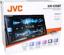 Charger l&#39;image dans la galerie, JVC KW-V250BT Car DVD CD Receiver 6.2&quot; Monitor w/Bluetooth/13-Band EQ + Absolute CAM880 Backup Camera