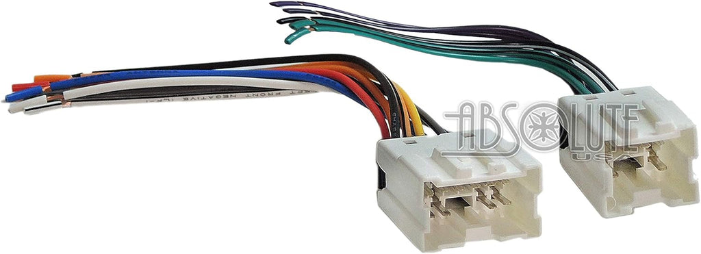 Absolute ABS99-7406 Fits Nissan Titan 2004-2005 Double DIN Stereo Harness Radio Install Dash Kit