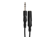 Charger l&#39;image dans la galerie, Hosa HPE-310 Headphone Extension Cable 1/4 in Male TRS to 1/4 in Female TRS – 10 Feet