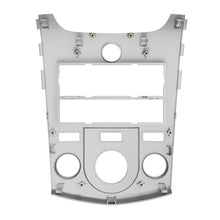 Charger l'image dans la galerie, Metra 99-7338S Single or Double-DIN Car Stereo Silver Dash Kit - Compatible Fits for Kia Forte 2010-2013