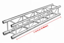 Charger l'image dans la galerie, MR DJ DTSQ715 7.15' x 12" Universal Straight Square Tubing Box Aluminum Lighting Trussing Segment for Pro Lighting