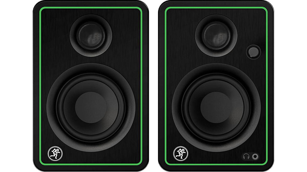 Mackie CR3-X, Creative Reference Series 3" Multimedia Monitors (Pair, Green)