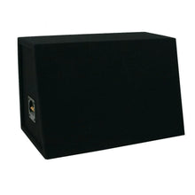 Charger l'image dans la galerie, Absolute USA MSHF12 Single 12" Sealed Angled Hatchback Subwoofer Enclosure 1.20 Cu Ft