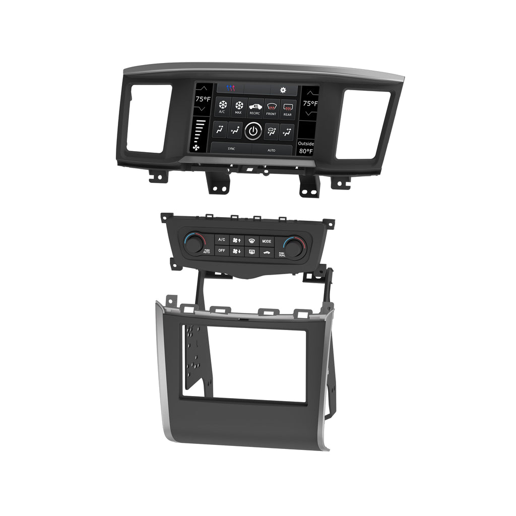 Metra 95-7643 Stereo Installation DIN Dash Kit - Compatible Fits for Nissan Pathfinder 2013-2020