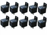 10 PACK Bosch Styl 12 VOLT DC 40 AMP SPTD AUTOMOTIVE RELAY 5 PIN W/ MOUNTING TAB