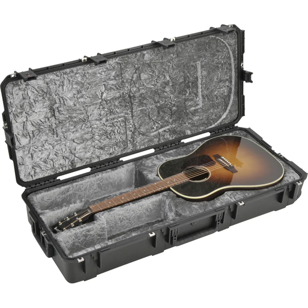 SKB	3i-4217-18 iSeries Waterproof Acoustic Guitar Case with Wheels - Black