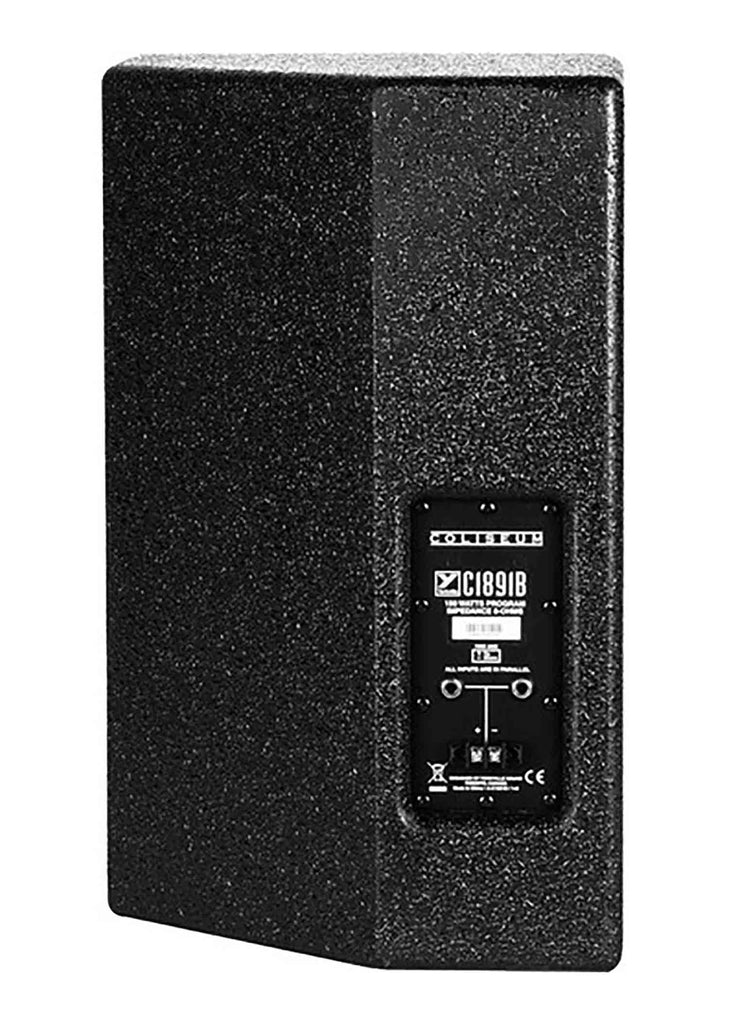 Yorkville Sound C1891B, Coliseum Series 150W Installation Speaker with Bracket 8 Inch - Black