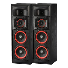 Load image into Gallery viewer, 2 Cerwin-Vega XLS-28 Dual 8&quot; 3-Way Home Audio Floor Tower Speaker