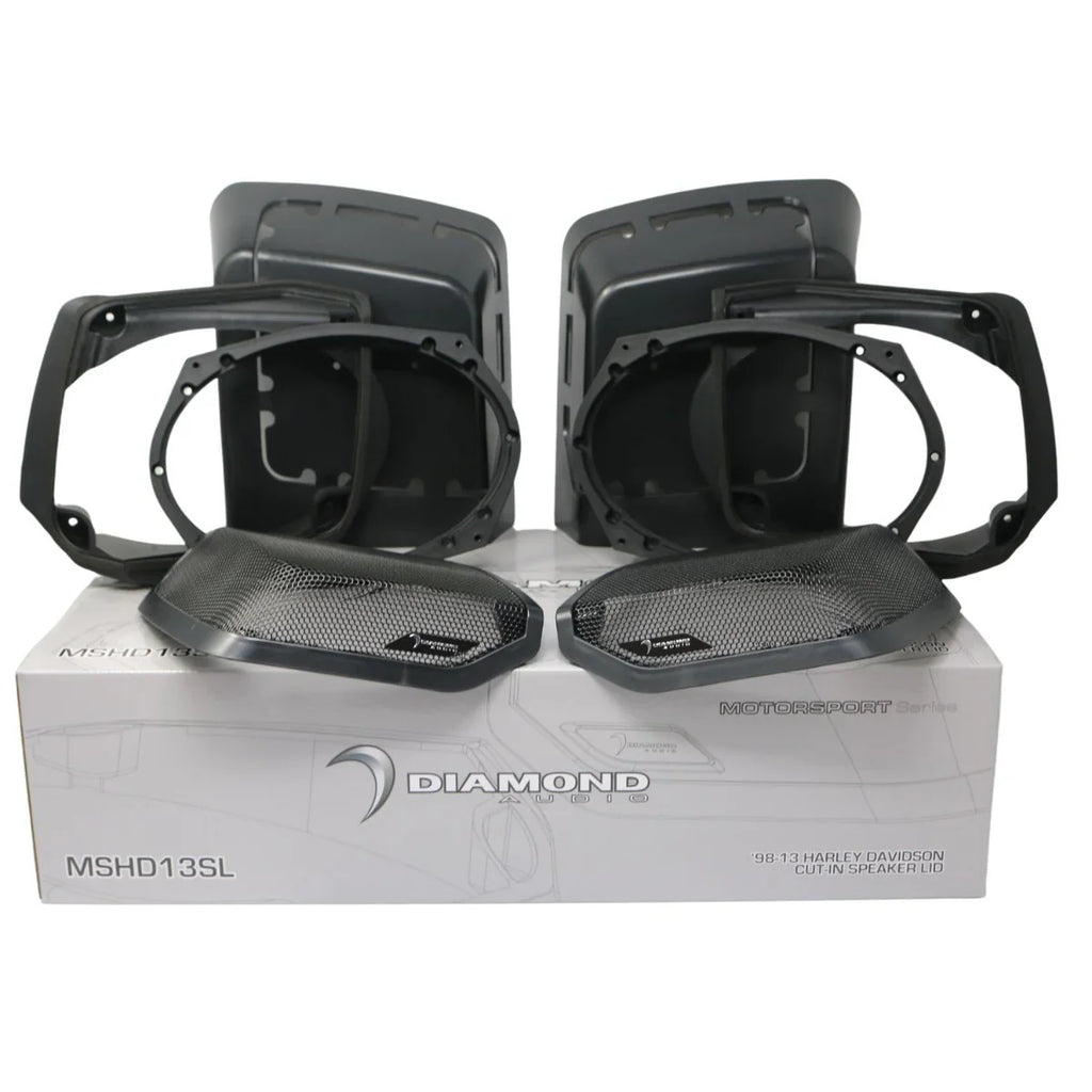 Diamond Audio MSHXM69F2BKLK13 Cut In Speaker Lid Kit with HXM69F2BK (2Ω)