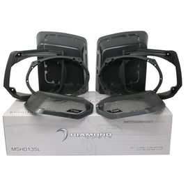 Diamond Audio MSHXM69F4BKLK13 Cut In Speaker Lid Kit with HXM69F4BK (4Ω)
