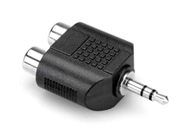 Hosa GRM-193 Dual RCA Female to 3.5mm TRS Male Adapter
