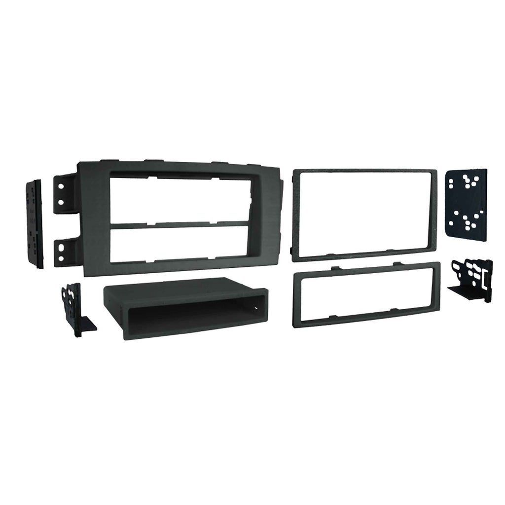 Metra 99-7334 Single or Double-DIN Car Stereo Dash Kit - Compatible Fits for Kia Borrego 2009-10