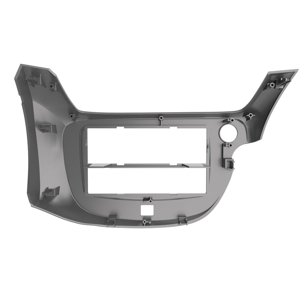 Metra 99-7877S Single-DIN Car Stereo Silver Dash Kit - Compatible Fits for Honda Fit 2009-2013