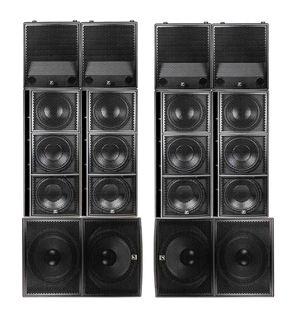 Yorkville Sound SA221S, Synergy Array Series 6000W Powered Portable Subwoofer - 21 Inch