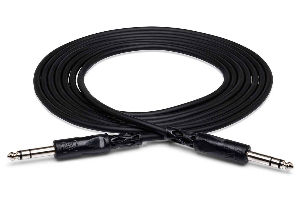 Hosa CSS-105 Balanced Interconnect Cable 1/4 in TRS to Same - 5 Feet