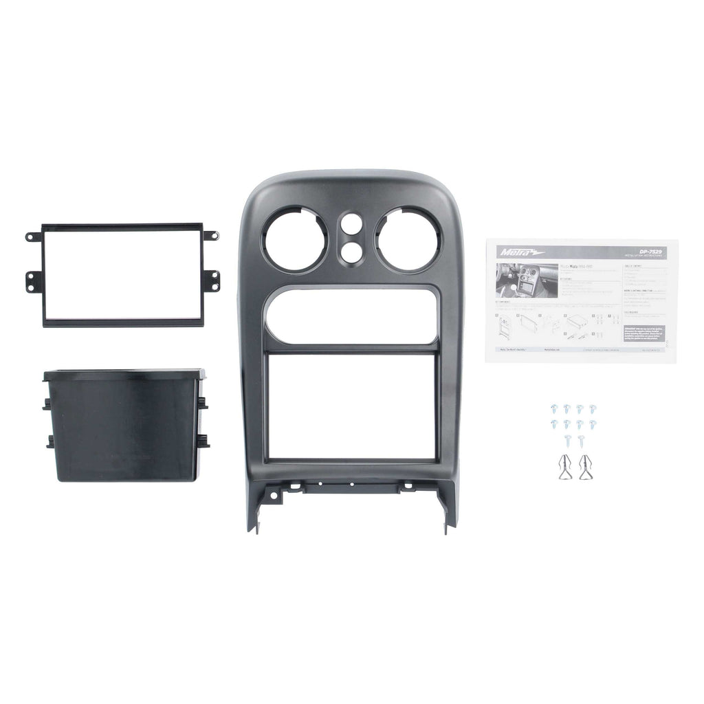 Metra DP-7529 Double-DIN Car Stereo Dash Kit - Compatible Fits for Mazda Miata 1994-1997