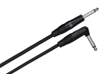 Charger l&#39;image dans la galerie, Hosa HGTR-015R, Straight to Right Angle Pro Guitar Cable - 15 Feet