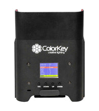 Charger l&#39;image dans la galerie, Colorkey CKU-7078-KIT AirPar HEX 4, 8-Pack Uplight Bundle with Charging Road Case