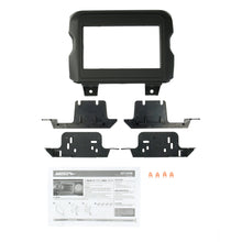 Load image into Gallery viewer, Metra 107-CH3B Double DIN Dash Kit - Compatible Fits for Jeep Wrangler JL 2018-Up / Gladiator JT 2020-Up