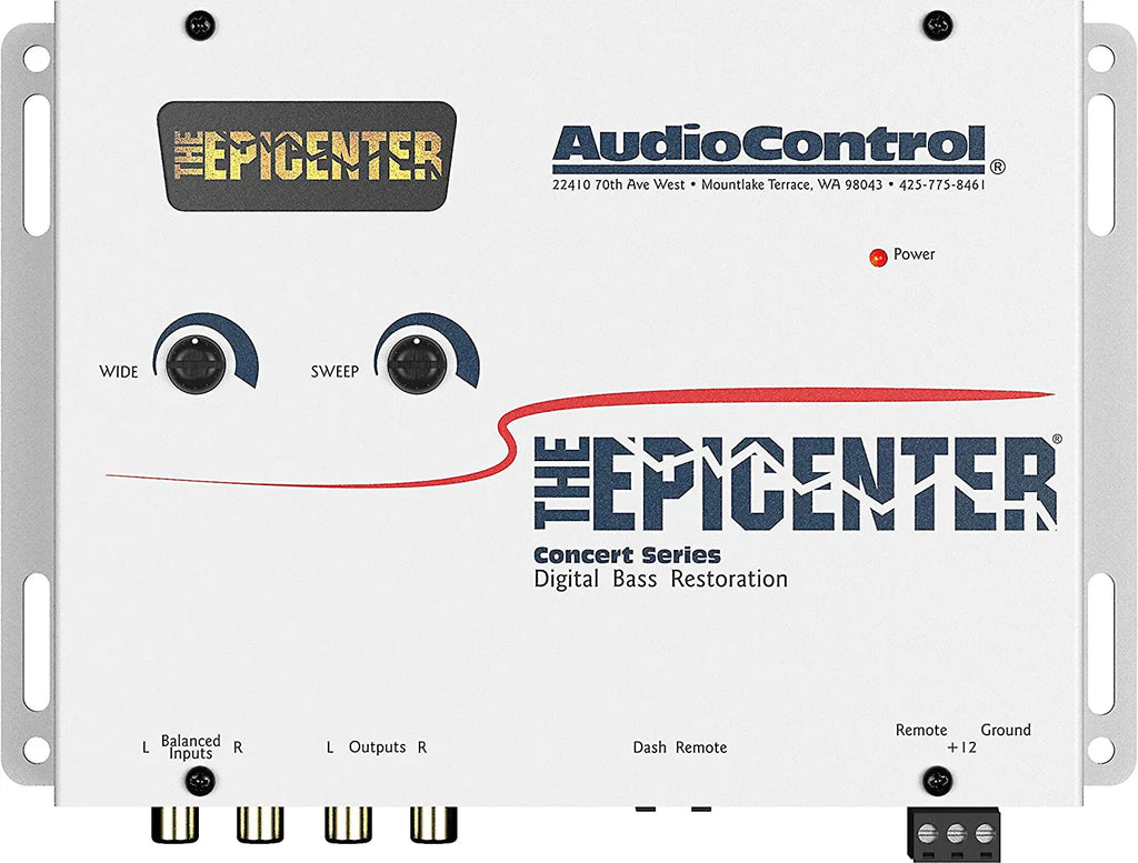 Cerwin-Vega EQ-770 & Audio Control The Epicenter White