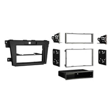 Charger l'image dans la galerie, Metra 99-7520B Single/Double-DIN Car Stereo Black Dash Kit - Compatible Fits for MAZDA CX-7 10-12