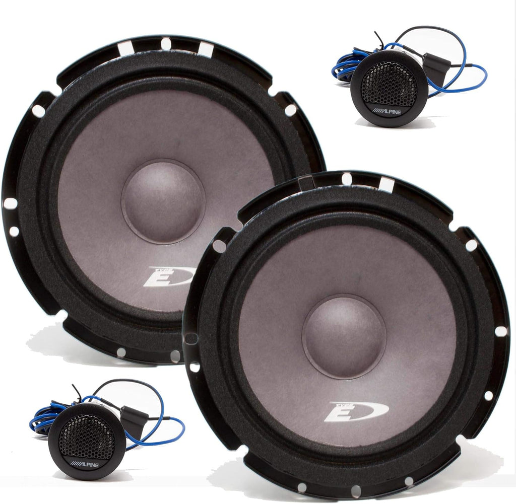 Alpine iLX-407 Receiver & SXE-1751S 6.5" Component & SXE-6926S 6x9 Speaker