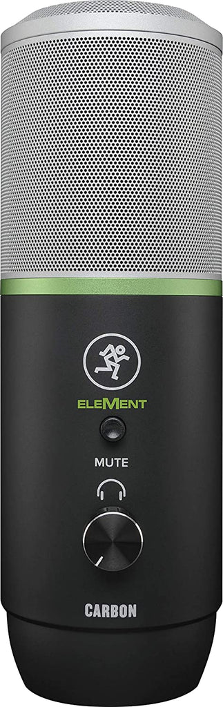 Mackie Carbon Premium USB Condenser Microphone for Content Creation, Live Streaming and Mobile Recording