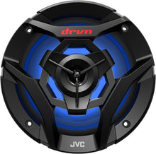 Charger l&#39;image dans la galerie, 2 JVC CS-DR620MBL 6.5inch 2-Way Coaxial Speakers featuring 21-color LED Illumination / Water Resistant (IPX5) / UV Resistant Woofers / Peak Power 260W / RMS Power 75W