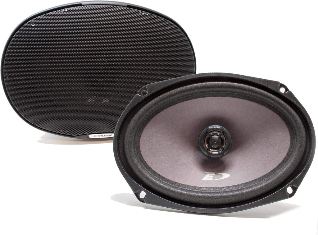 Alpine ILX-F509 Halo9 9" & 2 SXE-6926S 6x9" Speaker & KTA-450 4Ch Amp