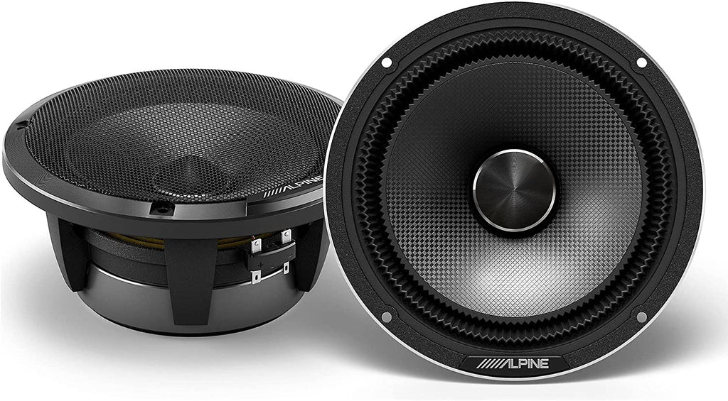 Alpine Status HDZ-653 600W Hi-Res 6-1/2" (16.5cm) 3-Way Component Speaker Set