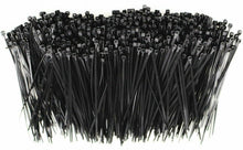 Charger l'image dans la galerie, American Terminal 500 pcs 6-Inch Heavy Duty Strong Black Nylon Cable Ties