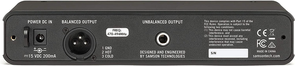 Samson SWC88XBGT-D Wireless Guitar System