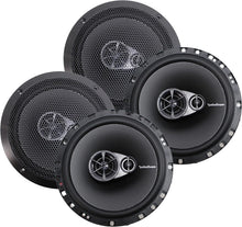 Load image into Gallery viewer, 2 Pair Rockford Fosgate R165X3 180W 6.5" coaxial speakers w/ silk tweeters