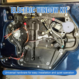 Patron PA-HW800 Universal Electric Power Window Conversion Kit for 4-Door Vehicles