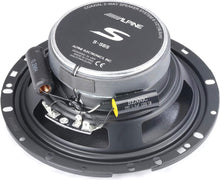 Load image into Gallery viewer, 2 Pair Alpine S-S65 Car Audio Type S Series 6 1/2&quot; 320 Watt Speakers + 20&#39; Speaker Wire Package