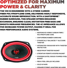 Load image into Gallery viewer, Cerwin Vega V69 2025 Edition 6"x9" 2-WAY COAXIAL FULL RANGE SPEAKERS
