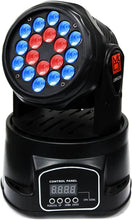 Load image into Gallery viewer, MR DJ LMH230 100W RGBW 18-LED Wash Moving Head Light DMX Stage Light DJ Party Lights