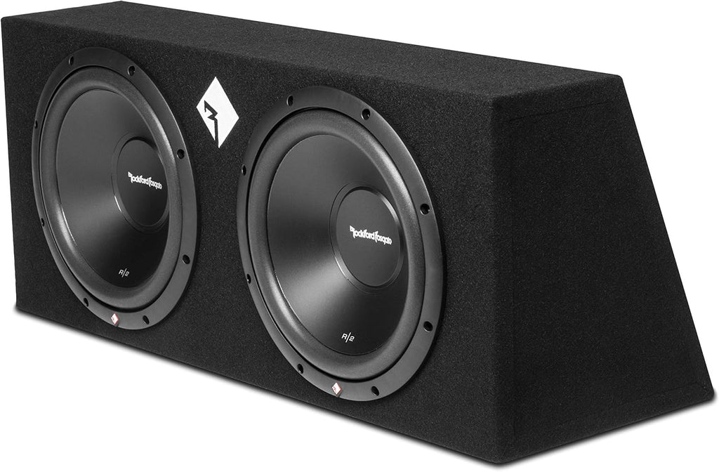 Rockford Fosgate R2-2X12 1000W Loaded Dual 12" Sealed Enclosure