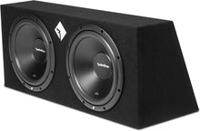 Charger l'image dans la galerie, Rockford Fosgate R2-2X12 1000W Loaded Dual 12" Sealed Enclosure