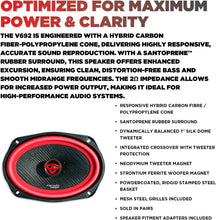 Charger l'image dans la galerie, Cerwin Vega V692 2025 Edition 6"x9" 2-WAY COAXIAL FULL RANGE SPEAKERS 2Ω