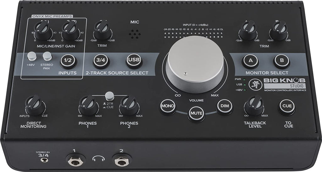 Mackie Big Knob Studio Monitor Controller and Interface
