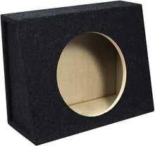 Charger l&#39;image dans la galerie, Absolute Single 12&quot; Subwoofer Angled Truck or Hatchback Box Enclosure