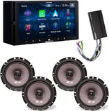 Alpine iLX-W670 Digital Multimedia 2 Pair SXE-1726S 6.5