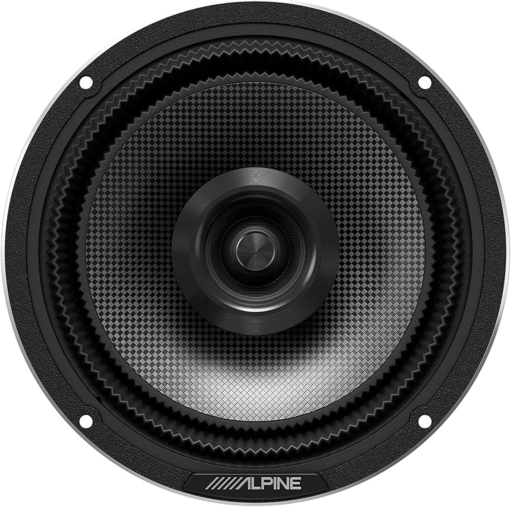 2 Alpine HDZ-65 600W Status Hi-Res 6.5” (16.5cm) 2-way Coaxial Speakers