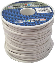 American Terminal ATPW16-100W 16GA 100' White Primary Remote Power Ground Wire