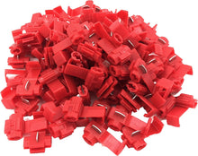 Charger l'image dans la galerie, MR DJ 100pcs Lock Quick Splice Wire Terminals Snap Lock Red 18-22 AWG