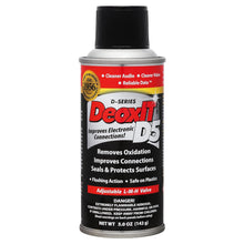 Load image into Gallery viewer, 6 DeoxIT D5S-6 Contact Cleaner Non-Flammable No-DRIP 5% Spray 5 oz