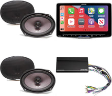 Load image into Gallery viewer, Alpine ILX-F509 Halo9 9&quot; &amp; 2 SXE-6926S 6x9&quot; Speaker &amp; KTA-450 4Ch Amp