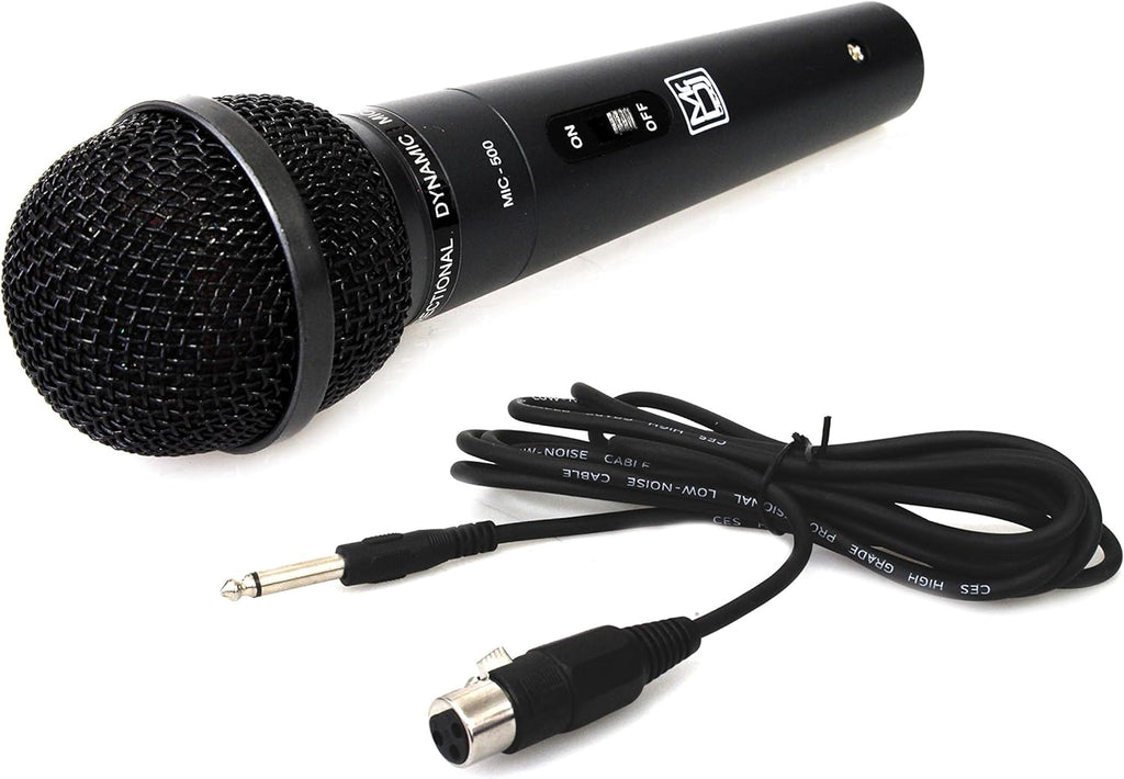 2 Mr. Dj MIC500 Professional Handheld Uni-Directional Dynamic Microphone