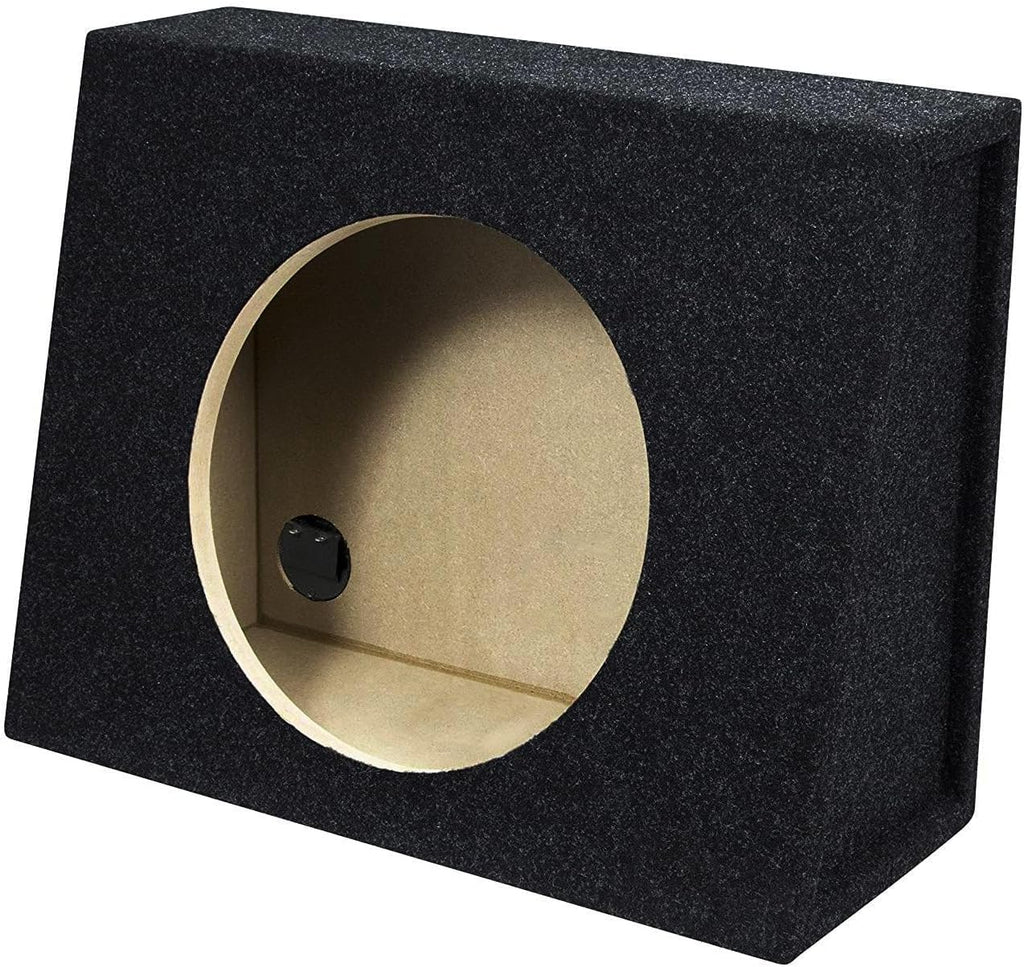 2 New Single 12" Reg Cab Truck Subwoofer Sealed Enclosure Stereo Bass Sub Box